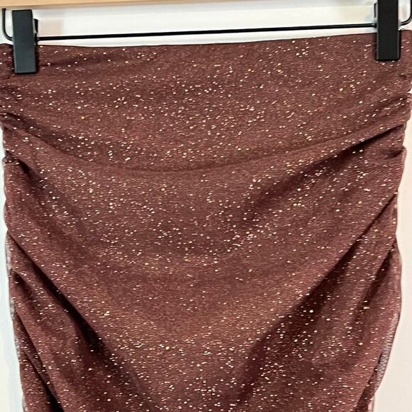 Women's Windsor Go For The Glow Glitter Mini Skirt Size Small - Picture 9 of 15